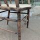 Pair of English captain's armchairs