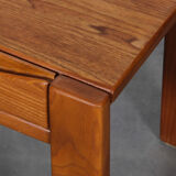 Elm bedside table for Maison Regain 1980