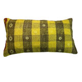 Vintage turkish kilim cushion cover , 30 x 60 cm
