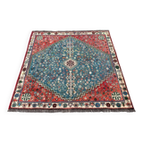 Handmade square Persian rug