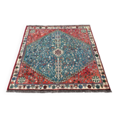 Tapis persan carré fait main