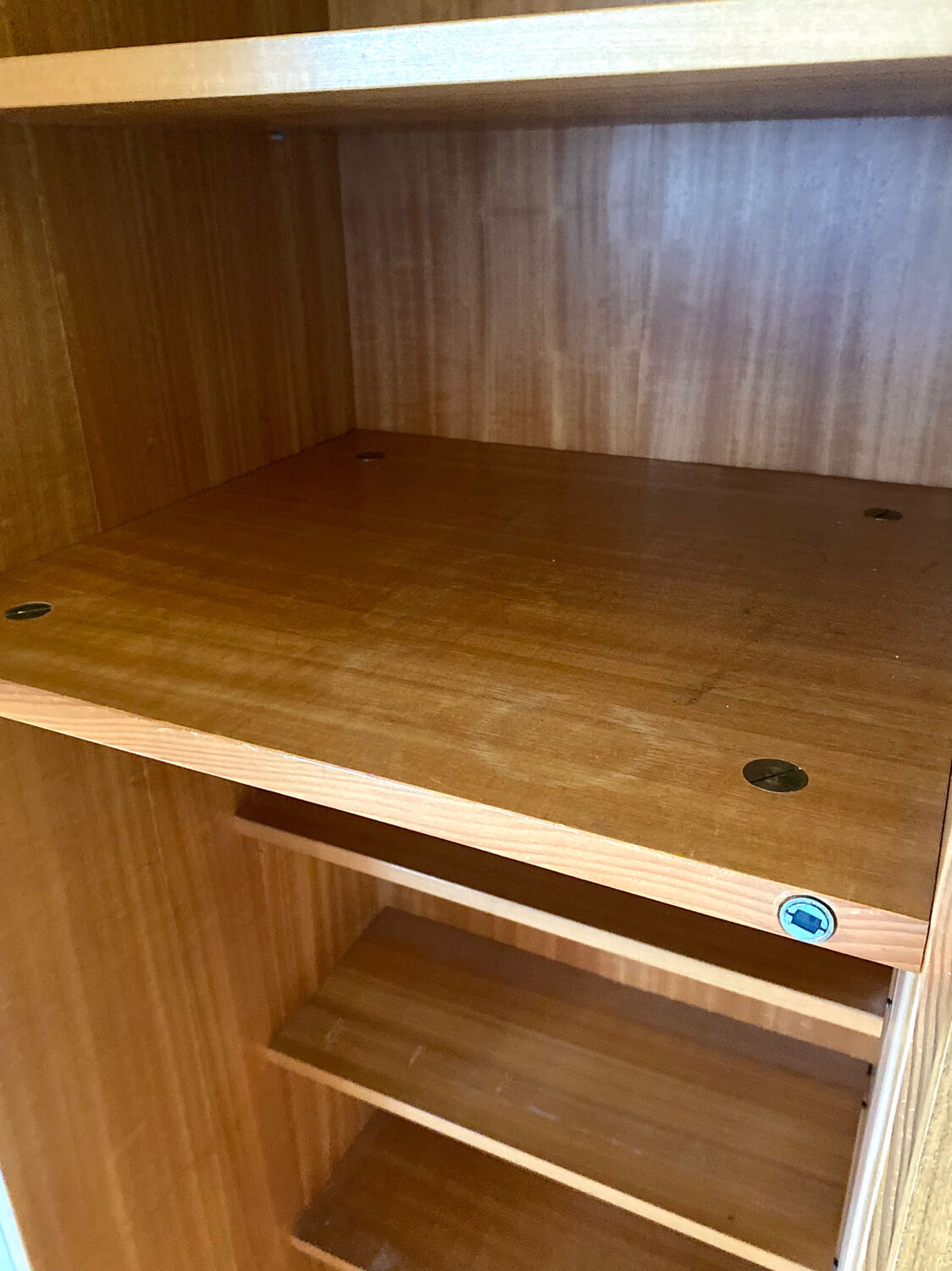 Wall unit / bookcase Italian Luigi Bartolini 1960