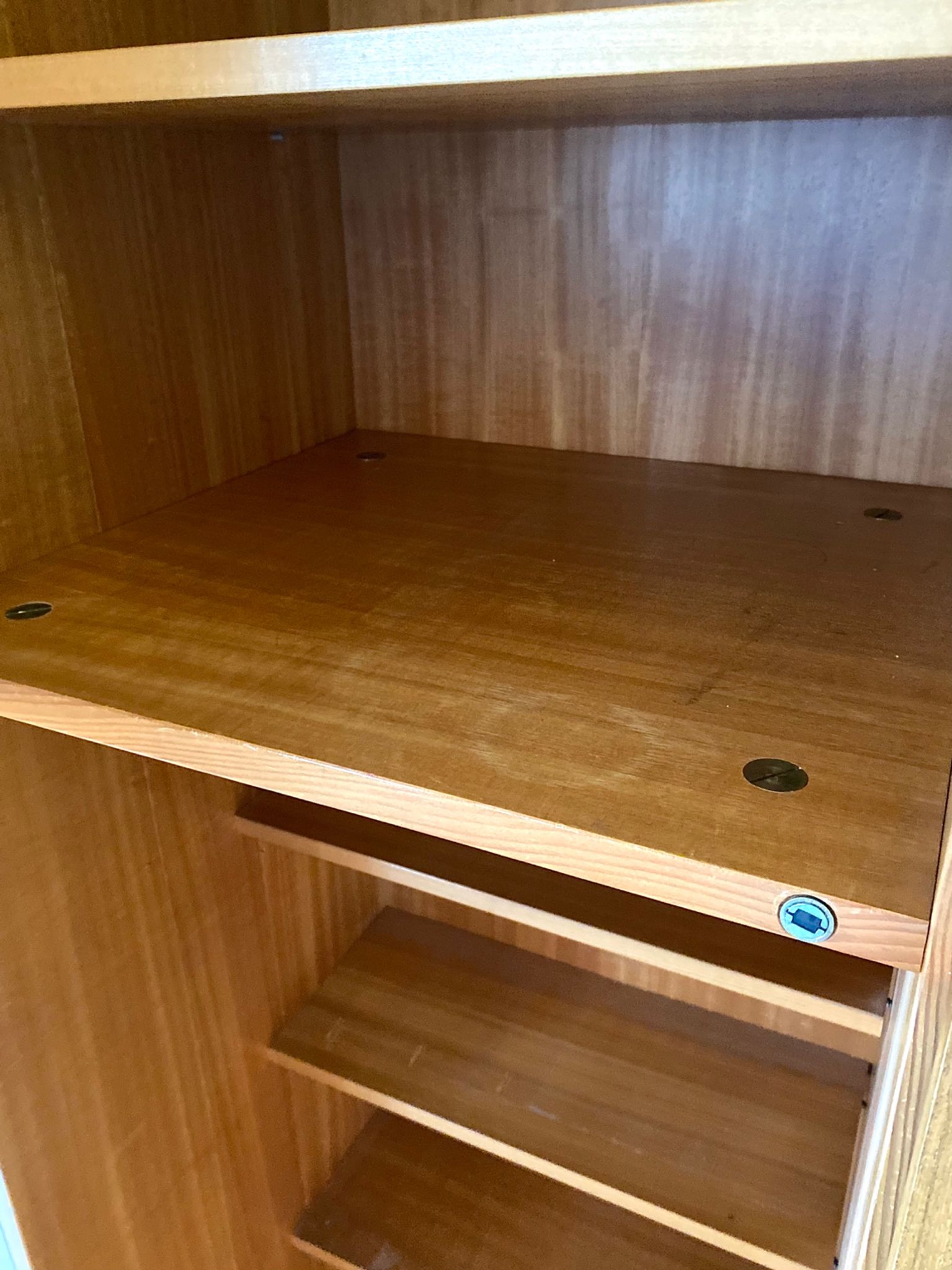 Wall unit / bookcase Italian Luigi Bartolini 1960