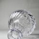 Small old Baccarat crystal carafe, Bambou/Tors model, early 20th century