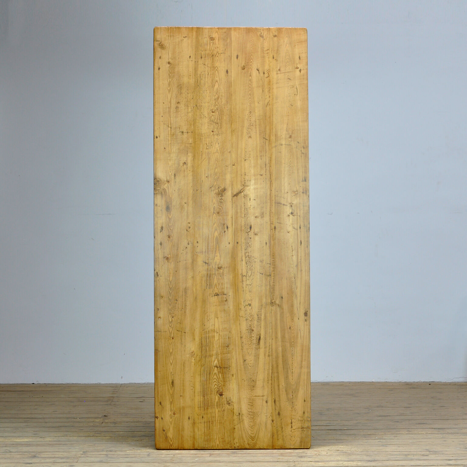 Vintage Pine Table With And Old Top
