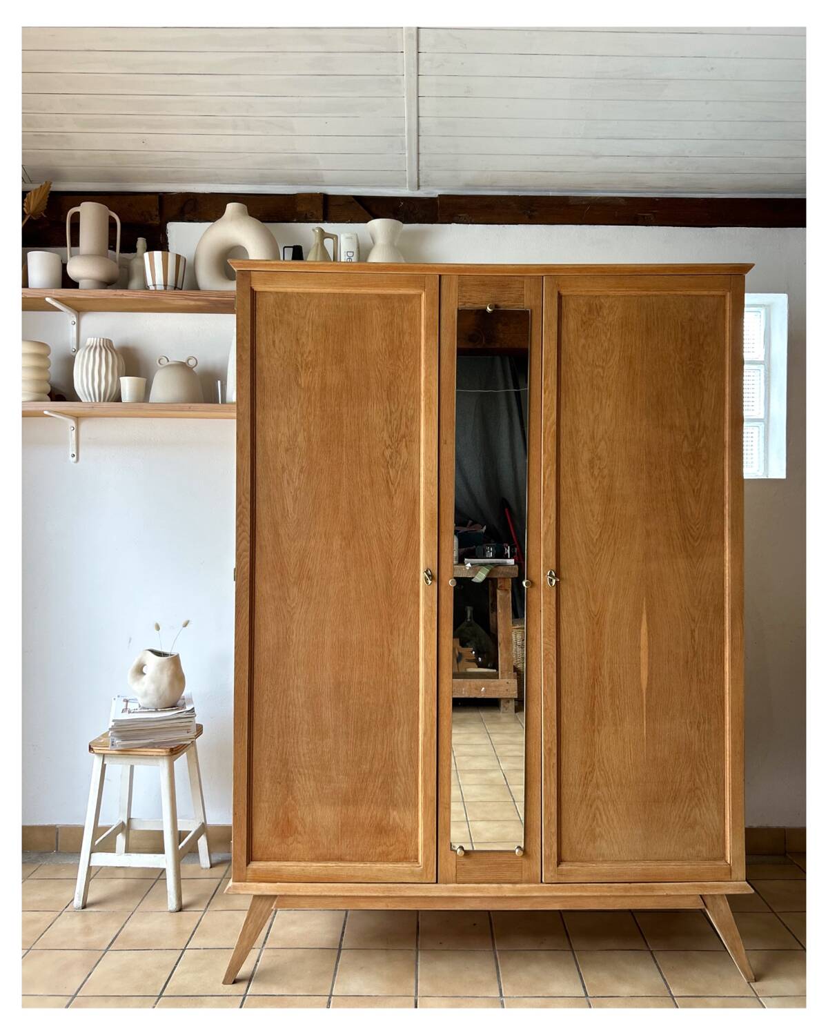 Vintage Parisian wardrobe