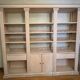 Cerused oak library - High-end
