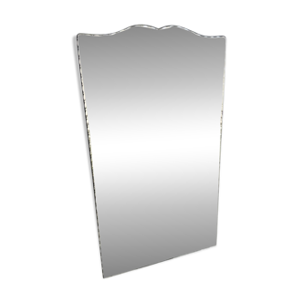 Beveled moustache mirror, 140 cm high