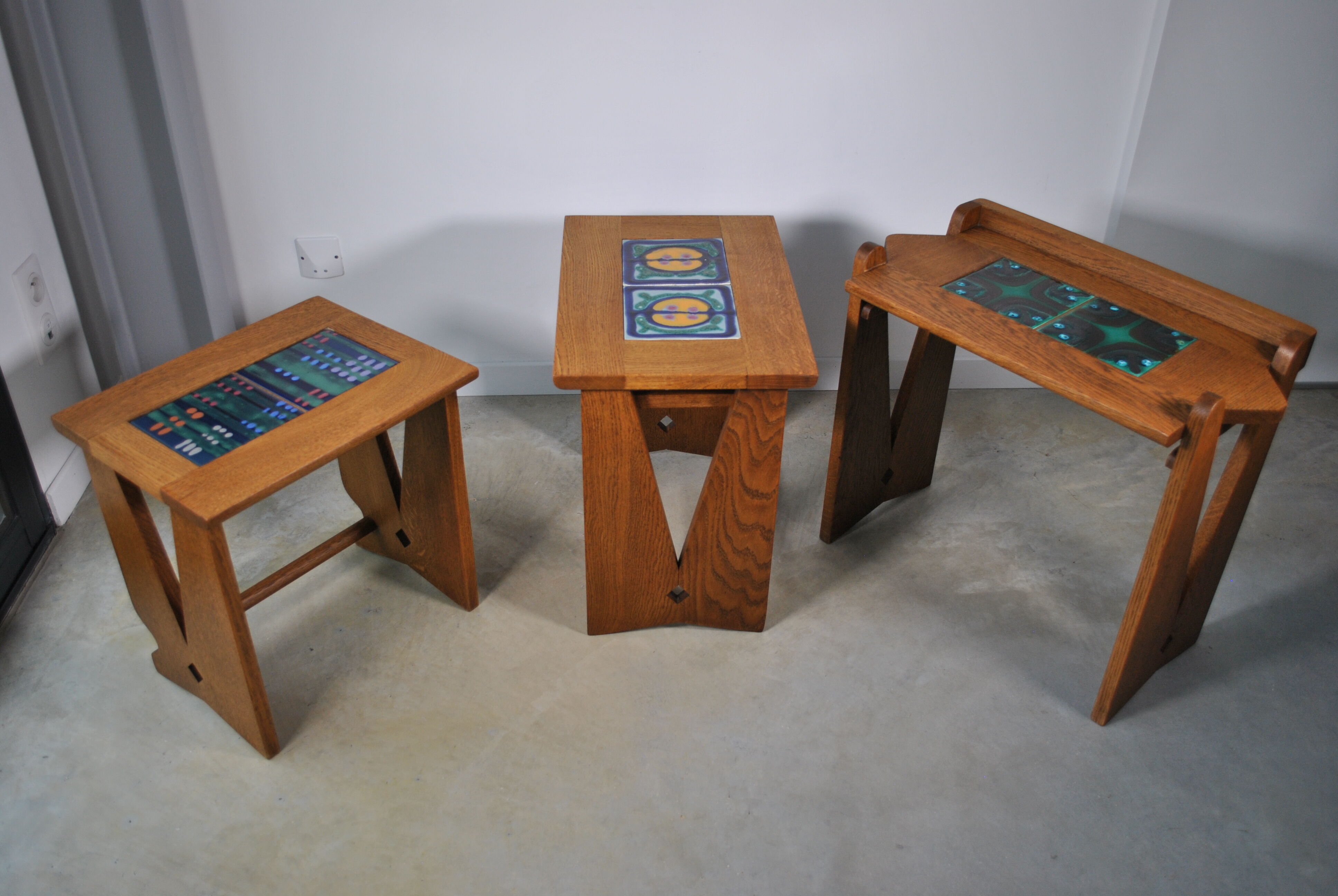 Pull out tables Guillerme and Chambron 1960