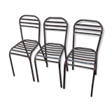 Metal deck chairs