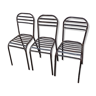 Metal deck chairs