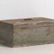 Small antique solid wood chest (c.1920) #73