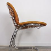 Set of 4 chairs Sabrina Italian design of the 1970s Gastone Rinaldi