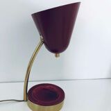 Brass and ceramic bedside lamp 1950