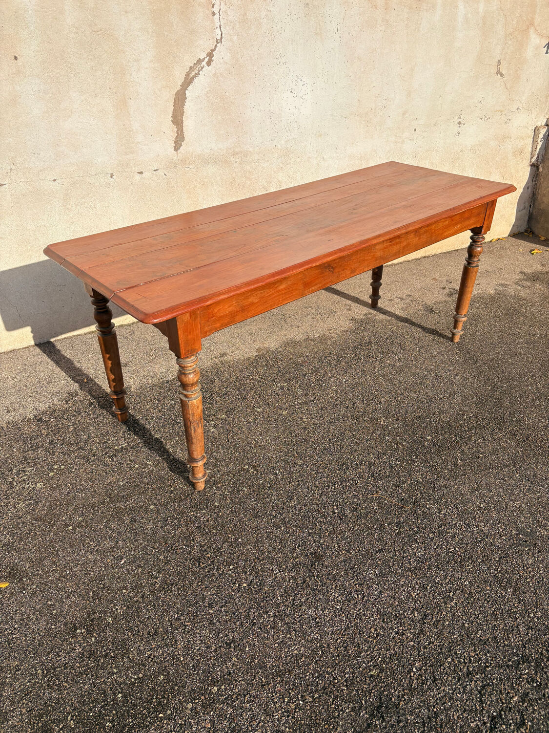 Table de bistrot en sapin