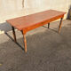 Table de bistrot en sapin