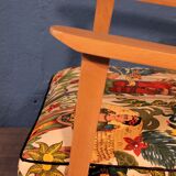 Paire de fauteuils scandinaves "frida kahlo" 1960