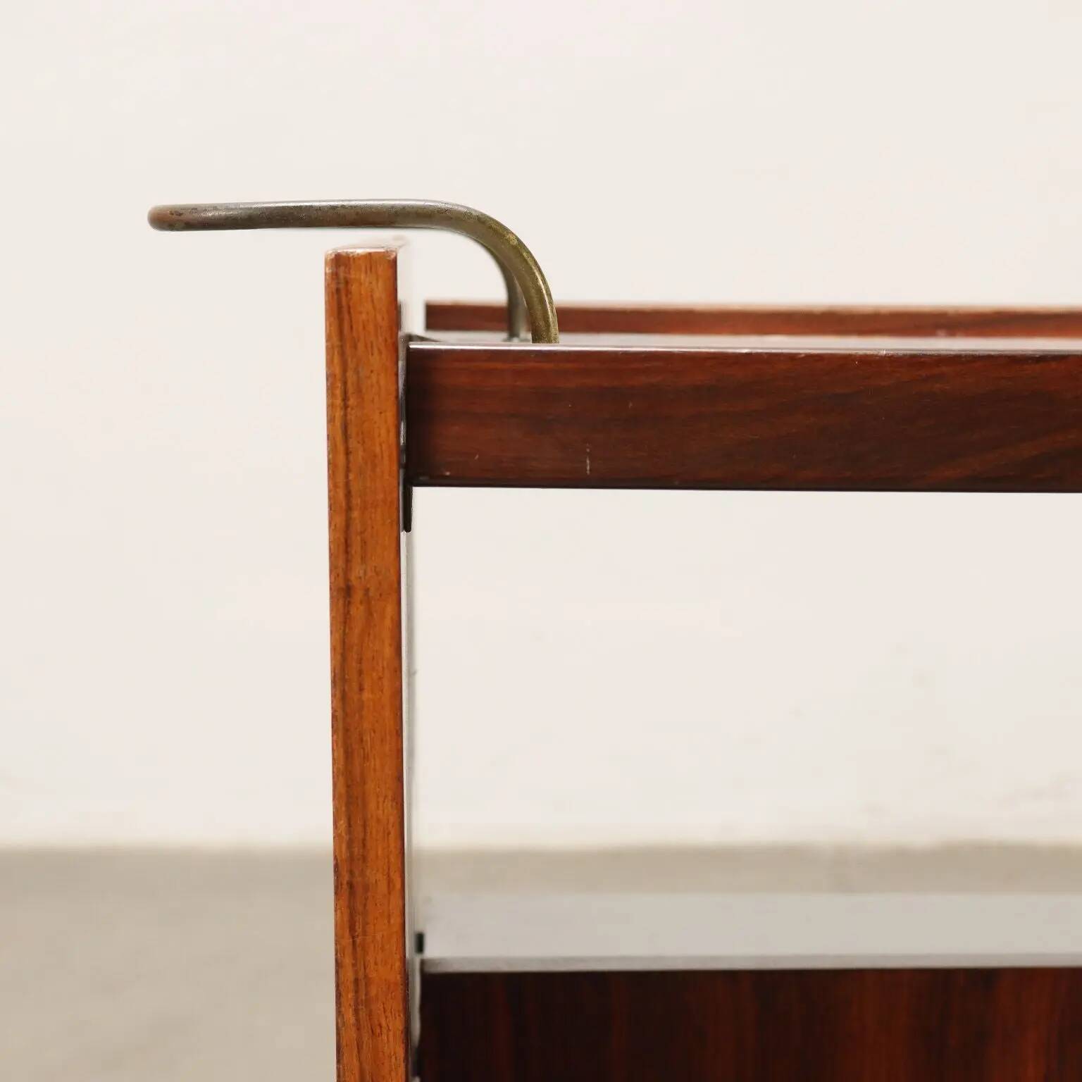 Exotic wood sideboard, Italy, 1960s