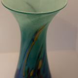 Diabolo vase in blown glass