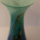 Vase diabolo en verre soufflé