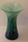 Diabolo vase in blown glass