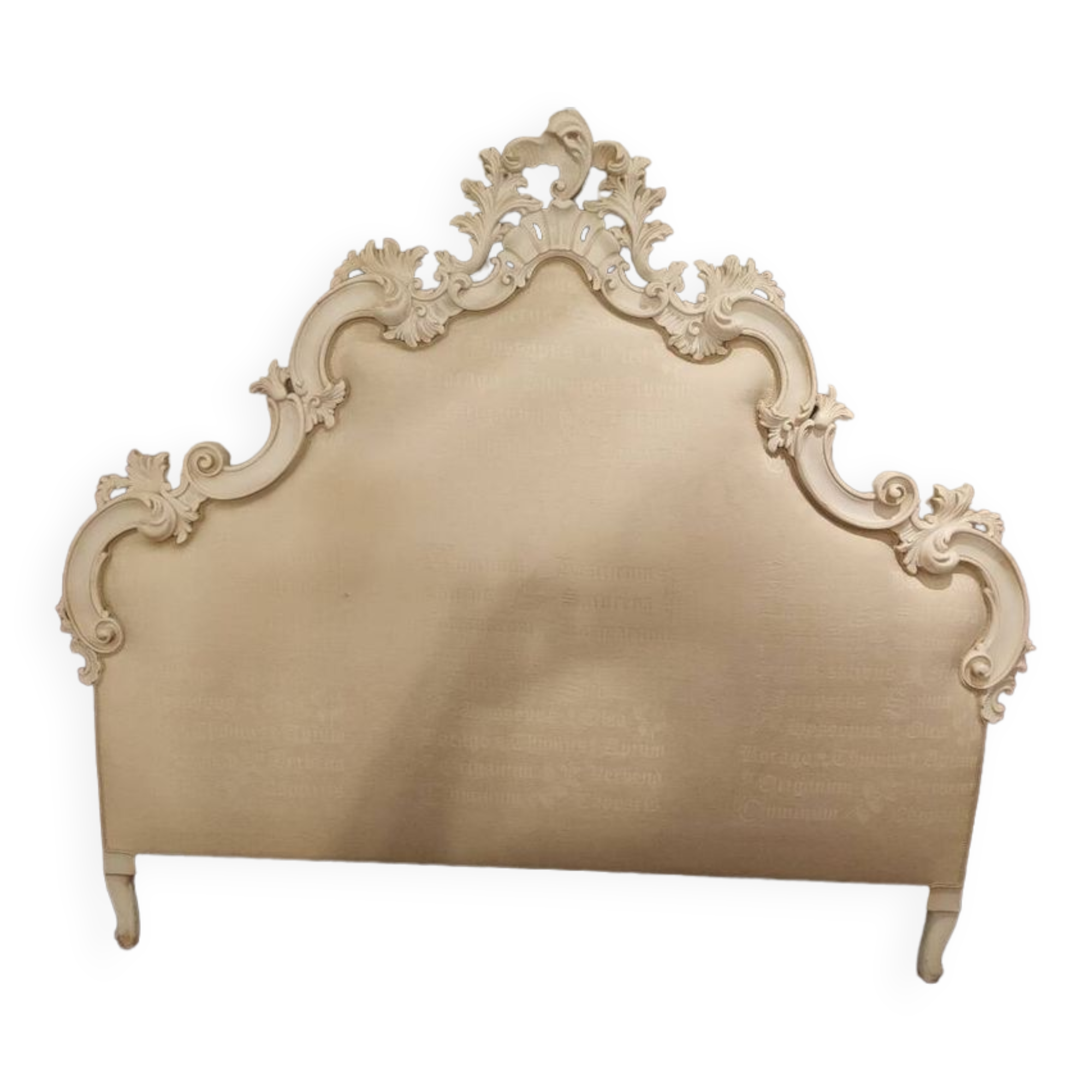 Baroque style headboard