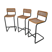 Set of 3 high stools