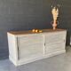Old trade furniture with sliding door