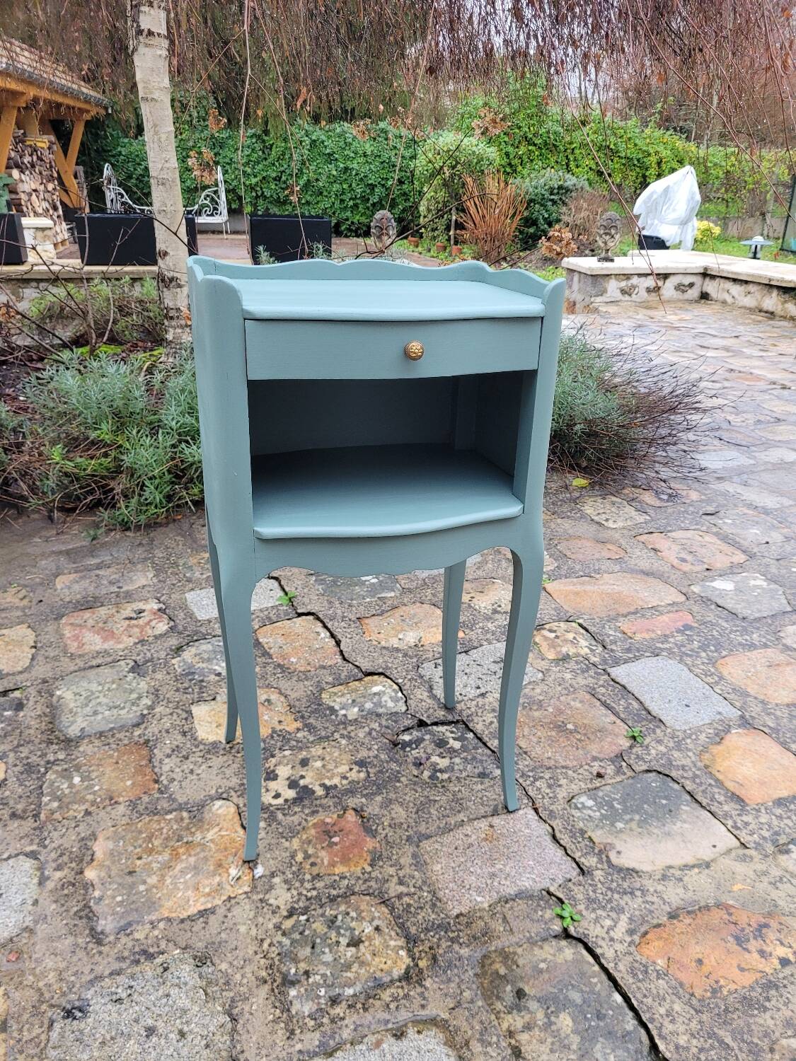 Louis XV style bedside table
