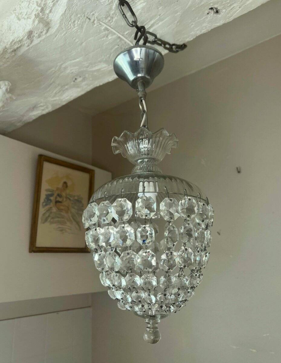 Basket ceiling light
