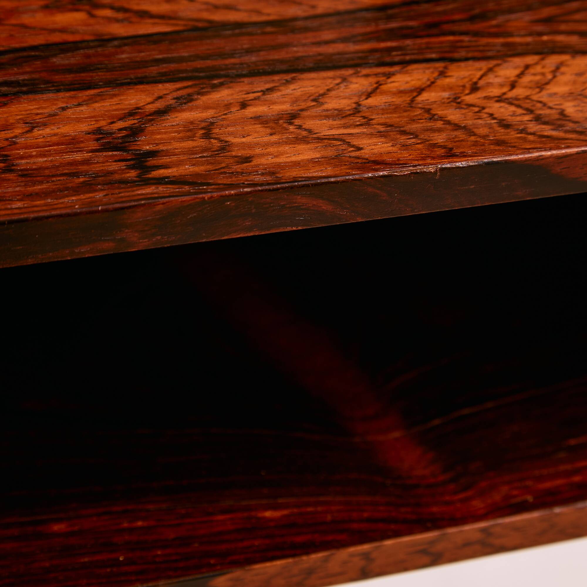 Rosewood framed mirror, Set of 2