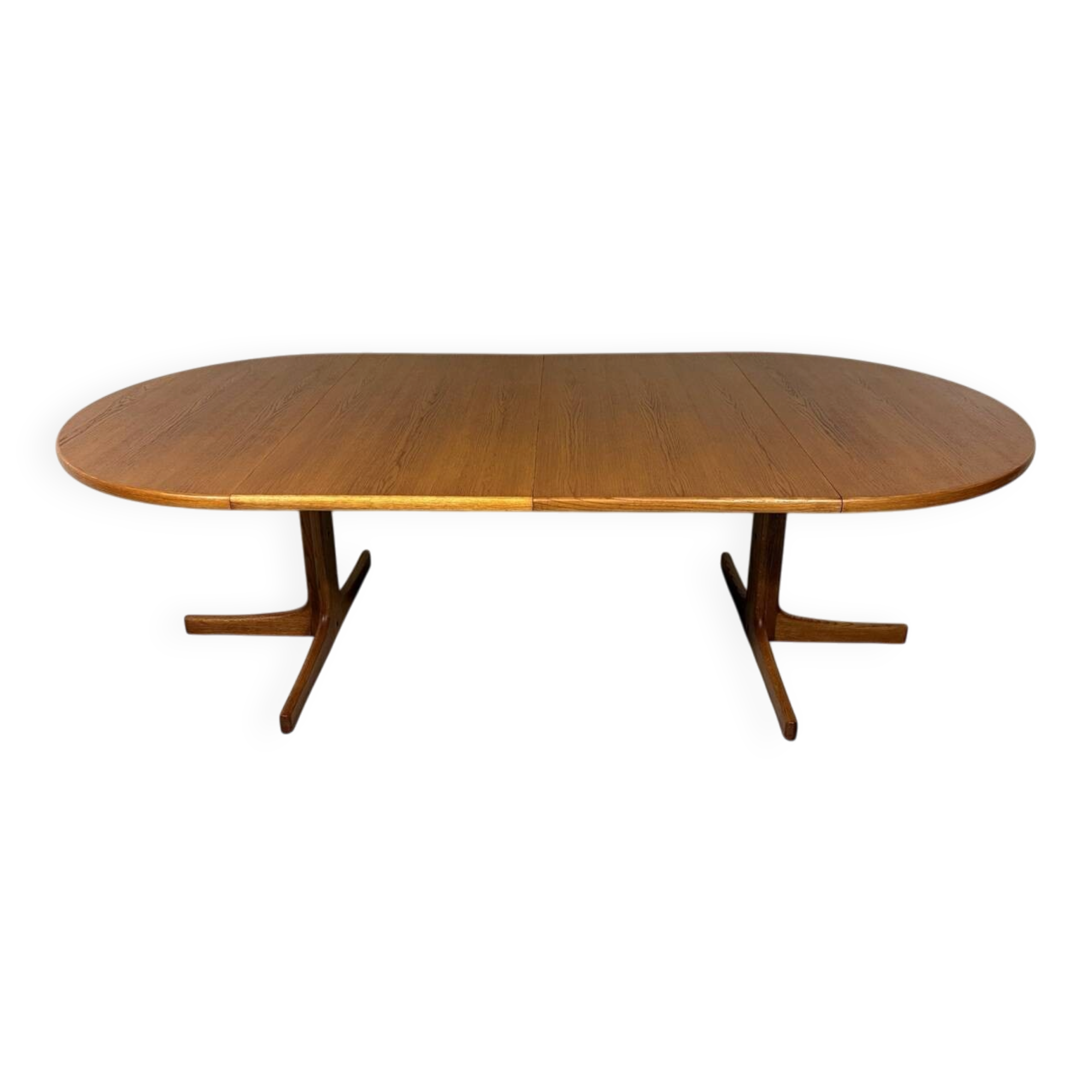 Karl Erik Ekselius extendable oak dining table J.O. Carlsson Sweden