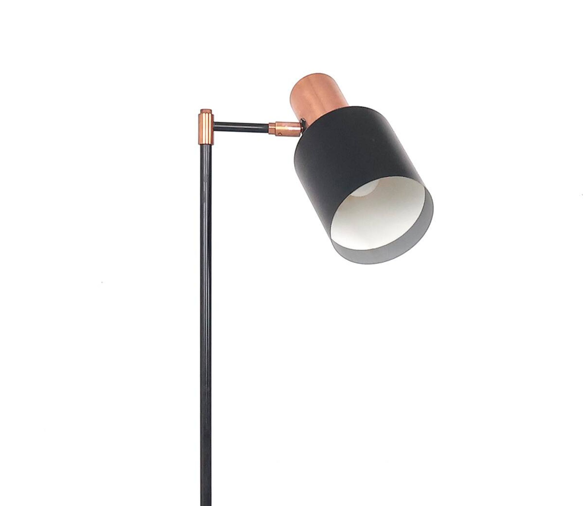Fog en Morup Studio copper floorlamp, 1960s