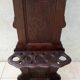 Louis XV Oak Coat Rack Hall Stand 19th Century