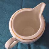 Cream jug half-porcelain Lunéville Keller and Guerin A586