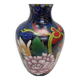 Vase Cloisonné Bleu Cobalt, 1980s