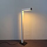 L-shaped metal floor lamp, 1970's/1980's