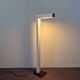 L-shaped metal floor lamp, 1970's/1980's