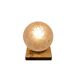 Vintage Crackle Marble Lamp, 1970s