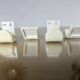 Pair of "gedy" coat hooks designed by Ambrogio Rossari 1970 Italy