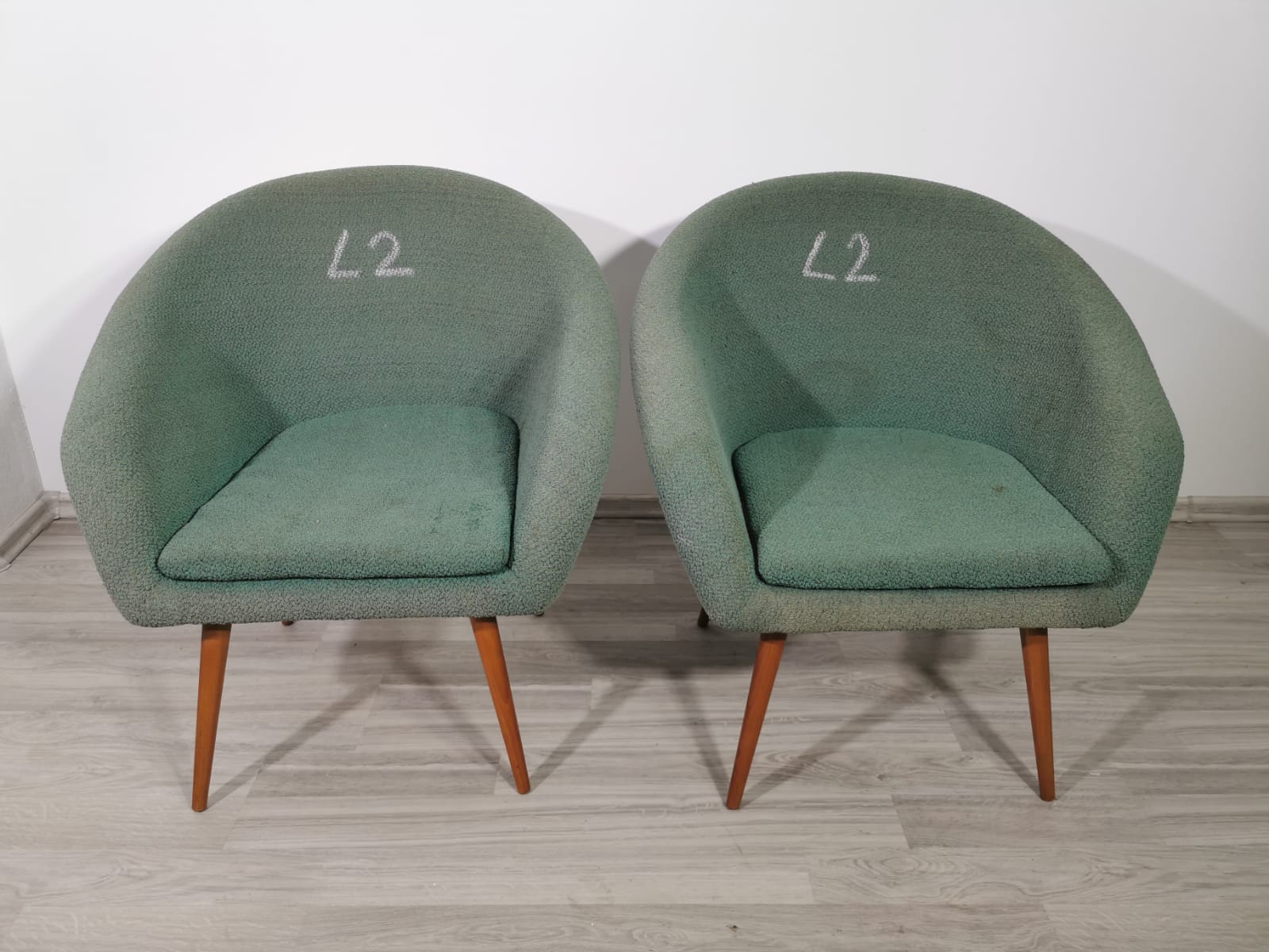 Armchairs from brussels expo, 1960s, set of 2