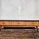 Enfilade meuble tv hifi vintage 50/60 pieds compas
