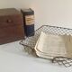 Brass letter tray
