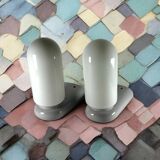 Dietsche grey wall lights Germany Bathroom 1980 x2
