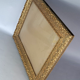 Old frame Art Nouveau décor wood stucco 51x41 foliage 40x30 cm