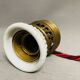 Antique 1900s brass hanging socket lamp