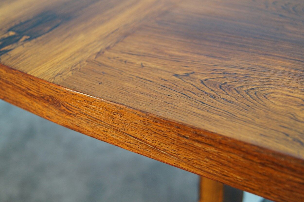 Vintage adjustable rosewood dining or coffee table from K&G, 1960s