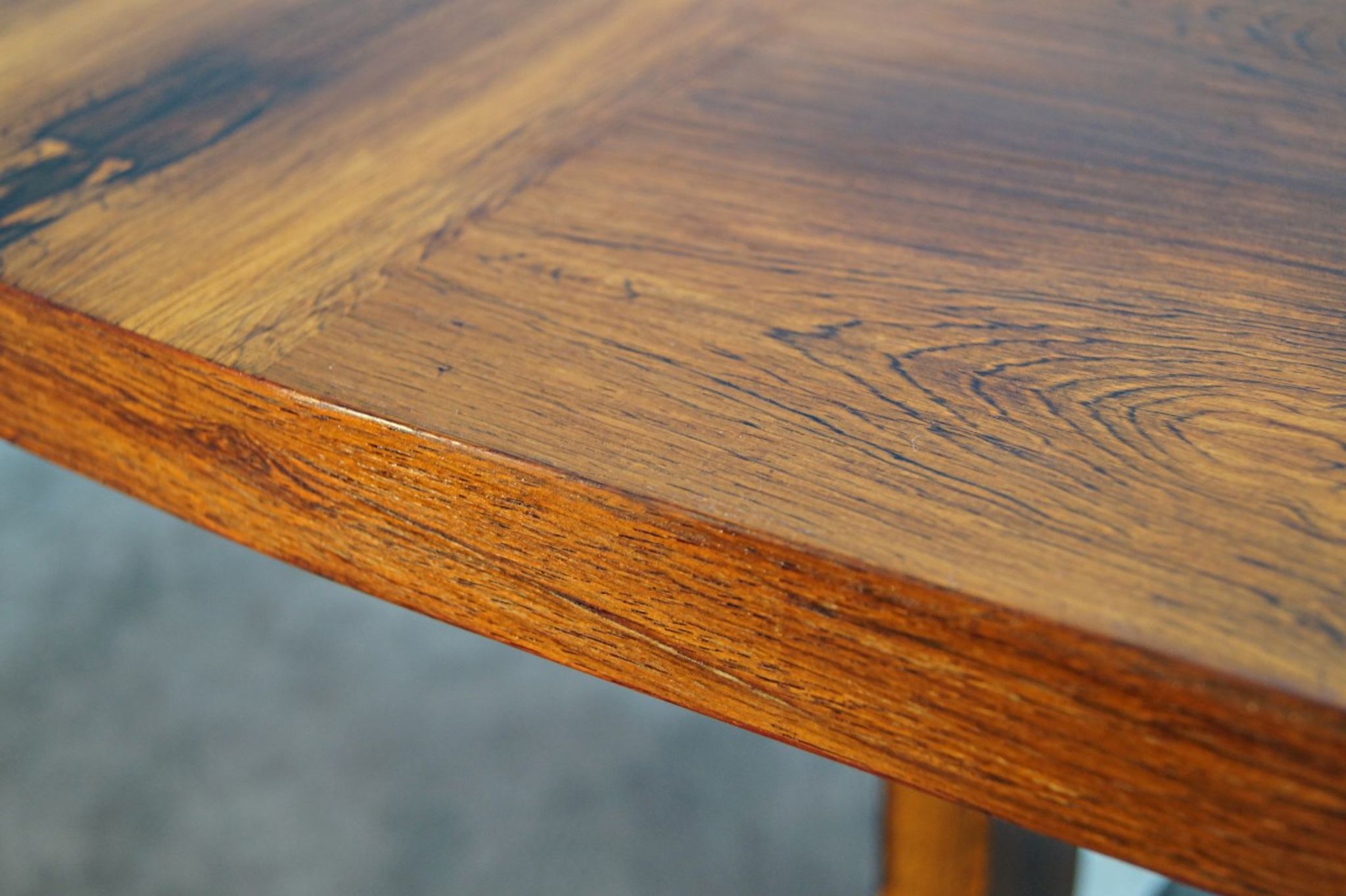Vintage adjustable rosewood dining or coffee table from K&G, 1960s