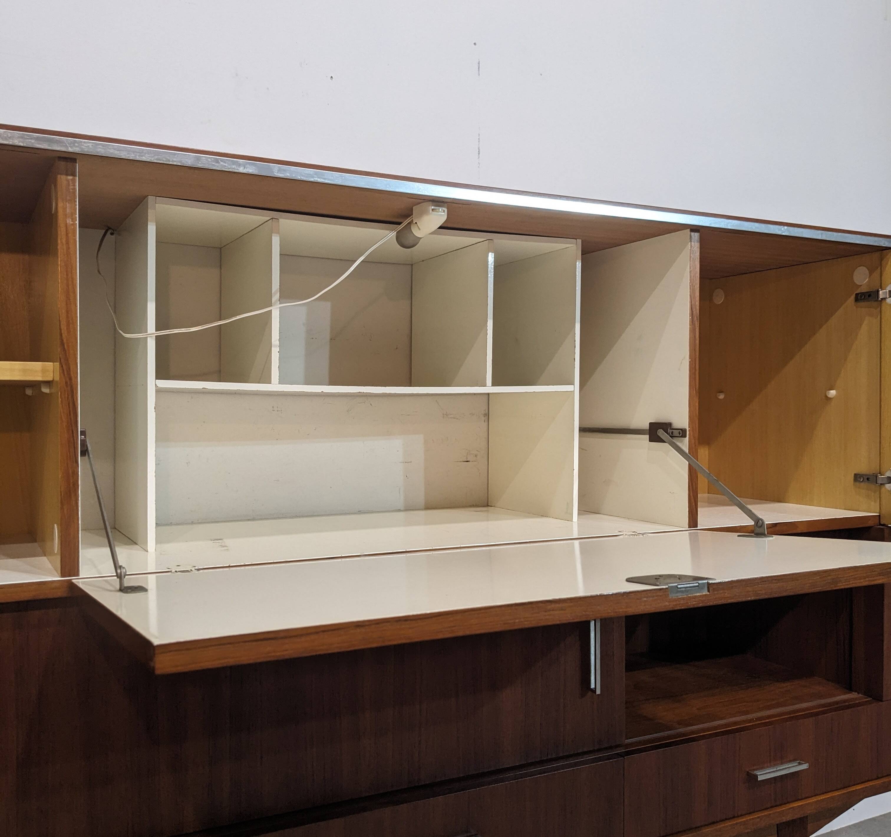 XL vintage Scandinavian highboard