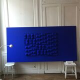Graphic abstract painting
